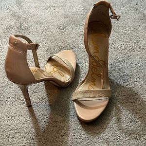 Sam Edelman, size 8, nude heels
